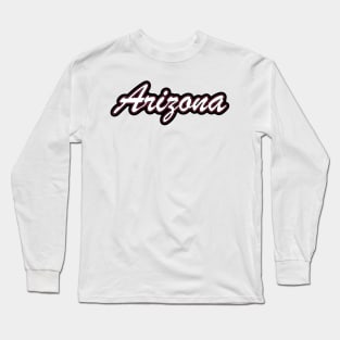 Football Fan of Arizona Long Sleeve T-Shirt